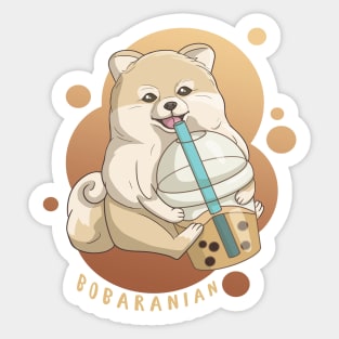 Bobaranian Sticker